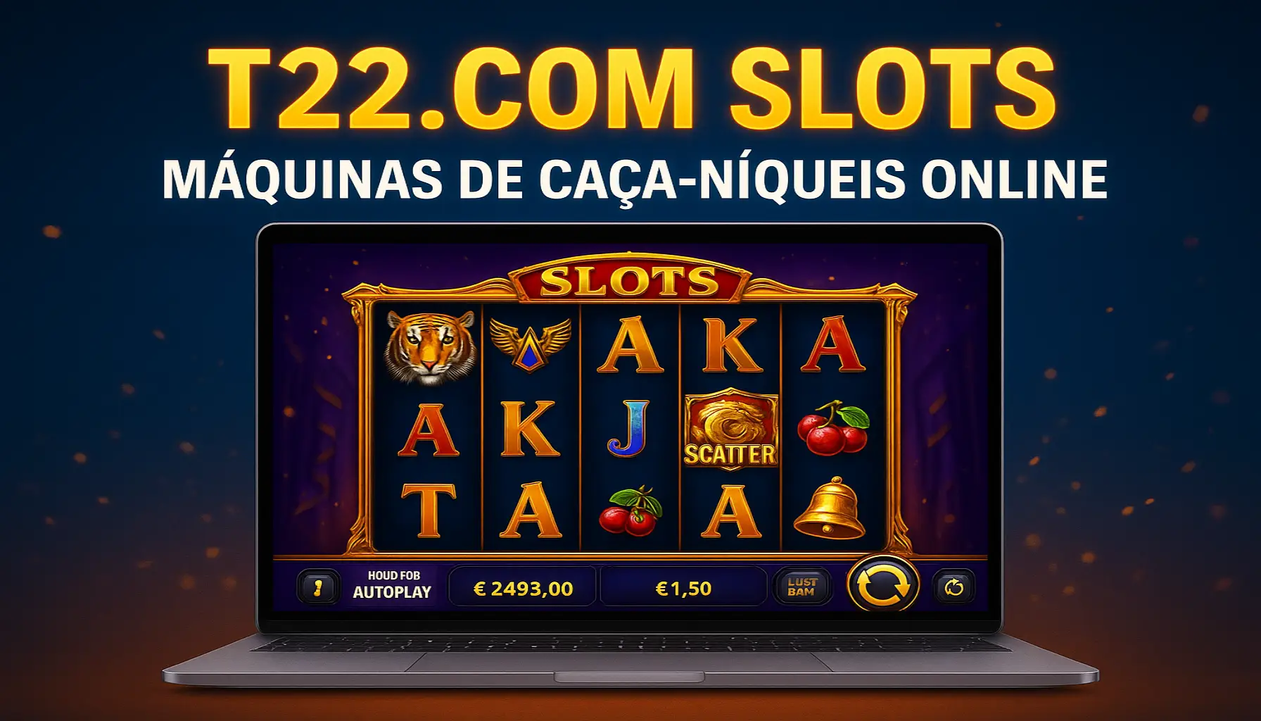 Explore o mundo das slot machines no T22.COM Casino